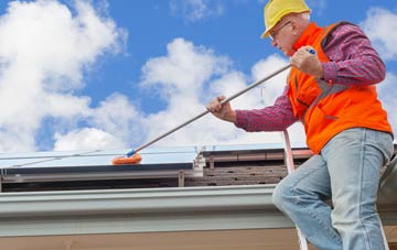 Dun Boreraig soft wash roof cleaning