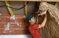 Dun Boreraig tapered roof insulation